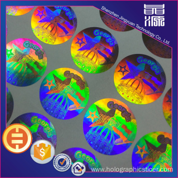 Custom Free Design 3D Hologram Sticker Label